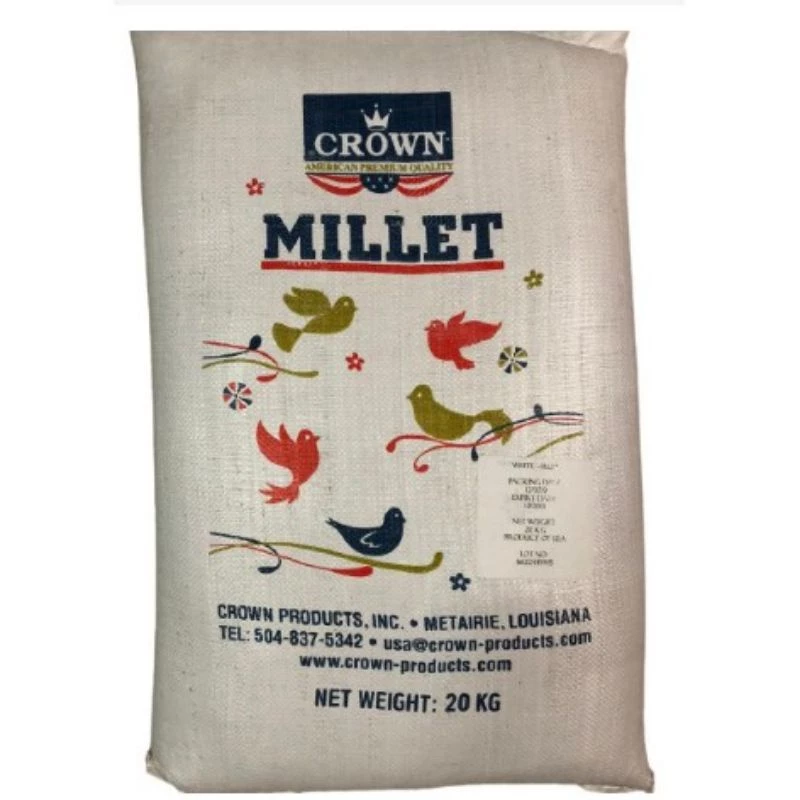 Makanan Burung Sambau Putih USA / MIX Repack 1kg/ White Millet /Sekoi/Bird Food/Millet Bird/Bird Feed/Sekoi Putih